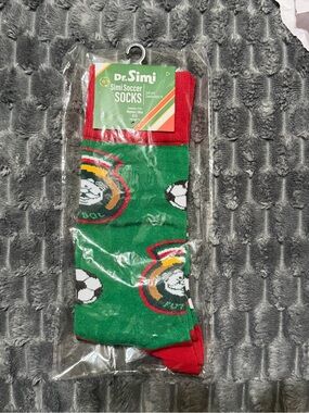 NWT Dr Simi Mexico Soccer Crew Socks - Unisex